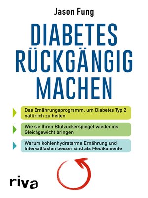 cover image of Diabetes rückgängig machen